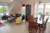 Wohn- und Essbereich - RESERVIERT! Maritimes Wohnen am Siel – Maisonette in Greetsiel