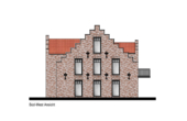 Süd-West Ansicht - Neubauprojekt in Norddeich! Exklusive OG-Ferienwohnung mit Balkon!